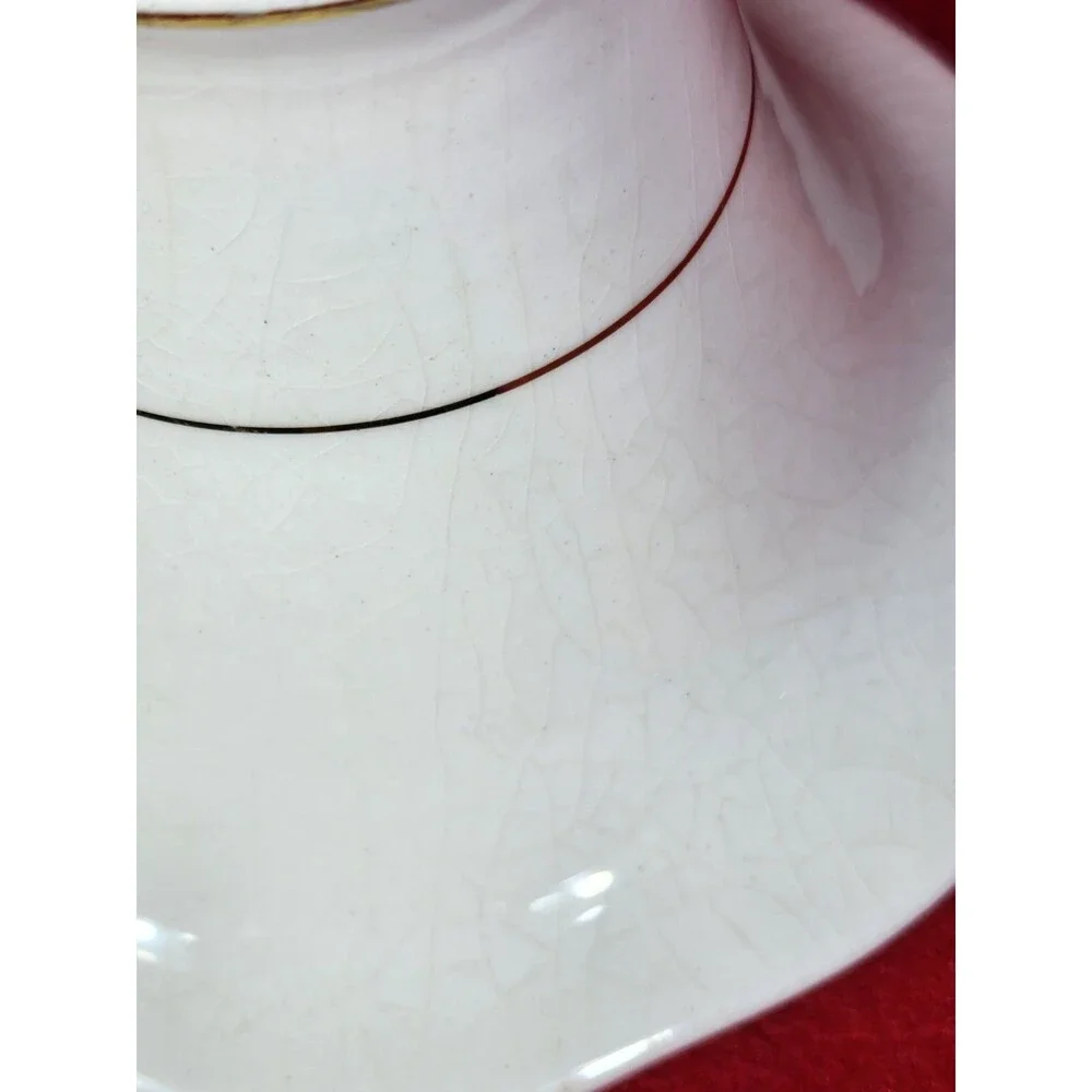 West End Pottery Co. ~ East Liverpool Ohio ~ 22 Caret Gold